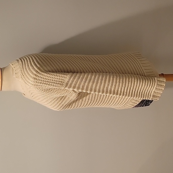 Hale Bob Chunky Knit Mixed Media Sweater SZ XS - Picture 2 of 7